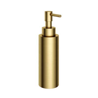 Hotbath &MORE Zeepdispenser - vrijstaand BBP - PVD - geborsteld messing (goud)