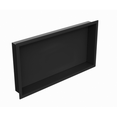 FugaFlow Arcas Inbouwnis - 30x60x10cm - mat zwart TWEEDEKANS