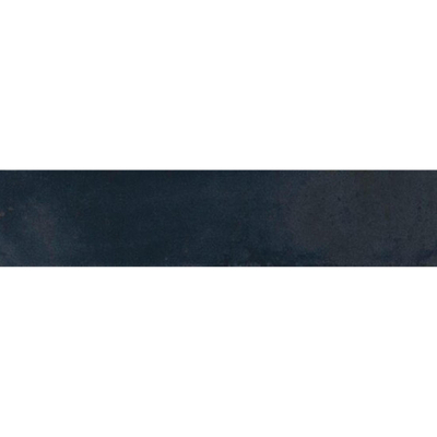 ÉCHANTILLON Ceralto Pavero Core Carreau mural - 6X27cm - 7.7mm - Rectangle - Bleu Cobalt Brillant
