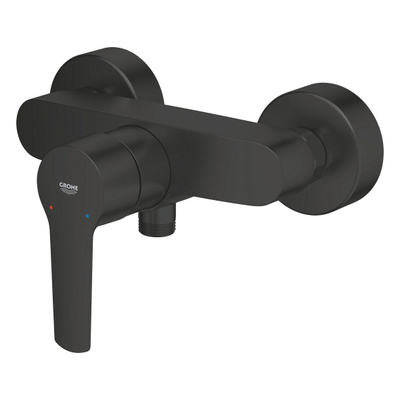 Grohe Start Douchekraan - met glijstangset - HOH 15cm - matte black (zwart)