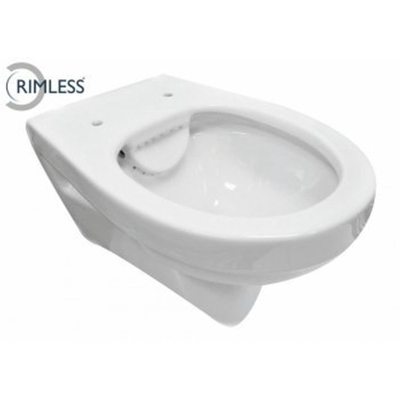 Xellanz Trevi hangtoilet – Rimless – diepte 53 cm – glans wit