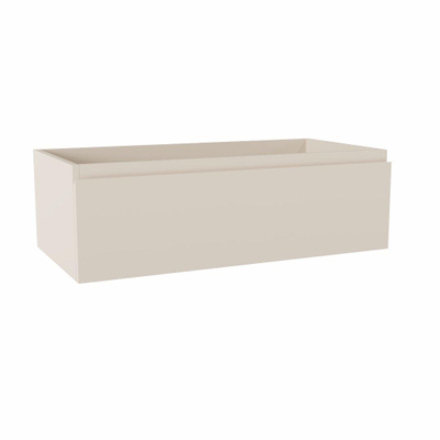 MONDIAZ FOGE Meuble sous lavabo - 80x40 cm - 1 tiroir - Linen