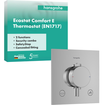 Hansgrohe Ecostat Comfort E Inbouwmengkraan