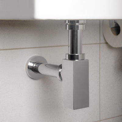 Wiesbaden Leto ensemble lavabo complet avec robinetterie incluant bonde et siphon