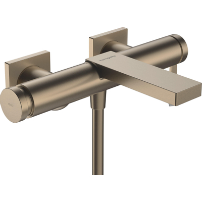 Hansgrohe Tecturis badkraan opbouw brushed bronze