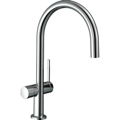 Hansgrohe Talis m54 Eengreeps keukenmengkraan - 220 - stopkraan - voor vaatwasser - hoogglans chroom