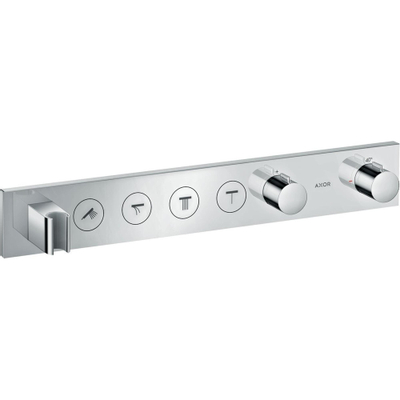AXOR ShowerControl Partie apparente pour élément encastré module de thermostat pour 4 fonctions 59,8x90cm chrome