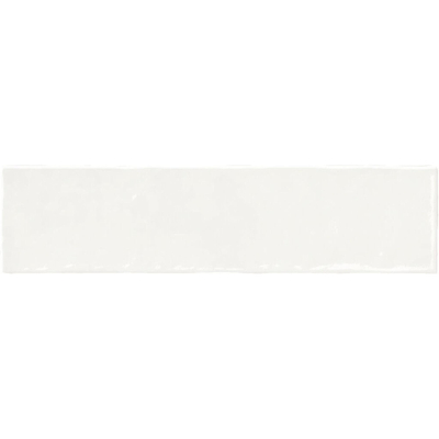 ÉCHANTILLON Terravito Quivaro carreau mural - 6.5x26cm - White brillant (blanc)