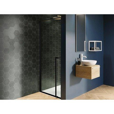 Riho Lucid Niche Door 100 black TWEEDEKANS