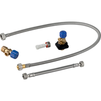 Geberit Monolith kit de raccordement d'eau 3/8 + 1/2 par le bas