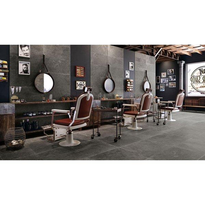 ÉCHANTILLON Ceralto Salerno Facet Carreau de sol et de mur 80x80cm 10mm rectifié R10 grès cérame Mistique Black