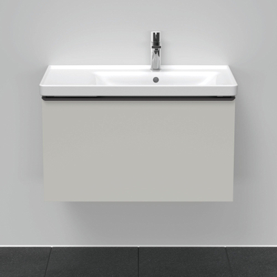 Duravit D-neo Meuble sous vasque 78.4x45.2x44cm 1 tiroir Gris béton mat