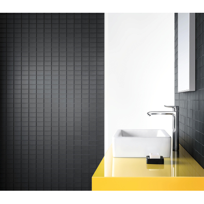 Hansgrohe Metris 1 greeps wastafelkraan - 260 met trekwaste - hoogglans chroom