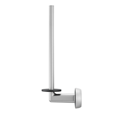 Tiger Cooper Reserverolhouder - 2 rollen - geborsteld RVS/zwart