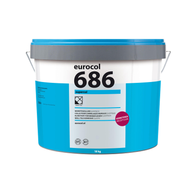 Eurocol Supercol pasta tegellijm emmer a 18 kg.