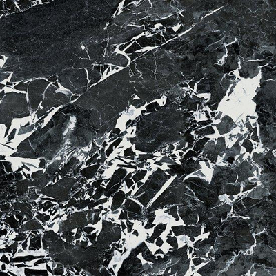 Ceralto Marvella Marble Vloertegel - 120X120 - 6.5mm - glans - zwart