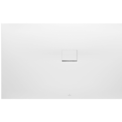 Villeroy & Boch Squaro infinity douchevloer - 80x75cm - Anthracite (grijs)