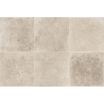 Terravito Givella wand- en vloertegel - 90x90cm - 10mm - Vierkant - gerectificeerd - Betonlook - Beige mat