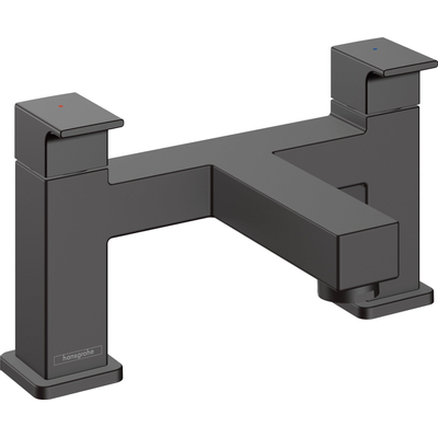 Hansgrohe Vernis Shape badkraan 2-gats badrand - mat zwart