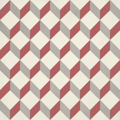 JOS. Hidro Vloertegel - 19.7x19.7cm - 8.3mm - Upsidedown berry