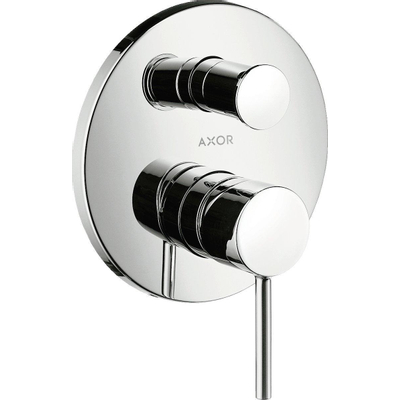 AXOR Starck Puro Set de finition pour thermostat encastré de bain chrome