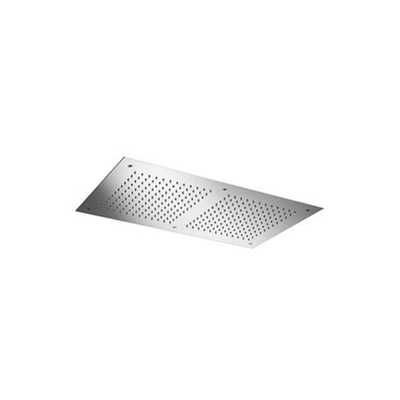 Hotbath Mate Inbouwhoofddouche - 38x70cm rechthoek chroom hoogglans ans - hoogglans chroom