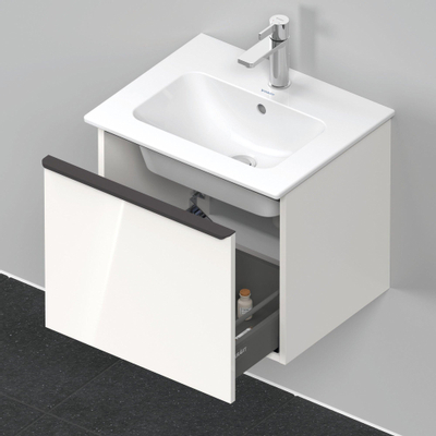 Duravit D-Neo wastafelonderkast 51x44x40.2cm 1 lade wit Hoogglans