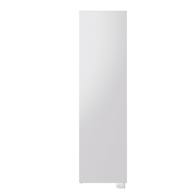 Henrad Alto Plan E type 11 verticale elektrische paneelradiator met vlakke voorplaat plaatstaal H 1800 x L 600 1500 W wit RAL 9016 bevestigingsmateriaal en een RFthermostaat in de verpakking
