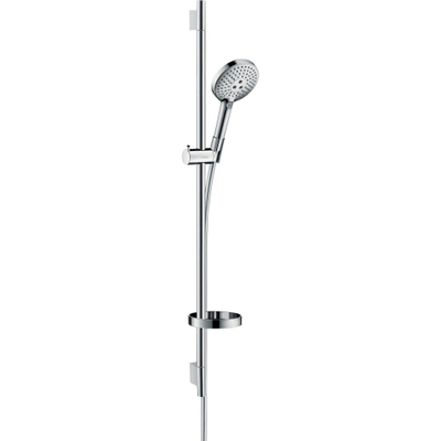 Hansgrohe Raindance Select S Doucheset - 120 - 3jet - met Unica - glijstang 90 cm en zeepschaal - hoogglans chroom
