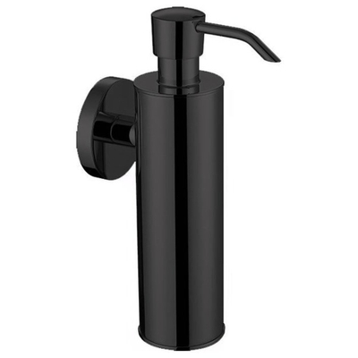 Wiesbaden Luxe zeepdispenser wandmodel zwart mat