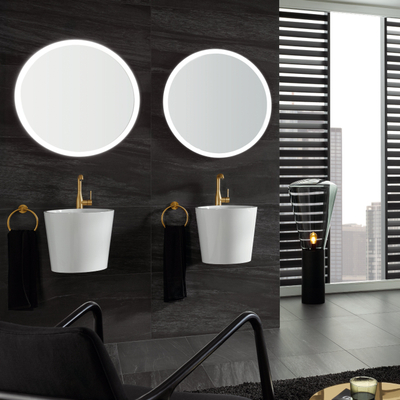 GROHE Essence New wastafelkraan - l-size - opbouw - hoog - geborsteld cool sunrise (goud)