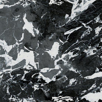 Ceralto Marvella Marble Vloertegel - 120X120 - 6.5mm - mat - zwart
