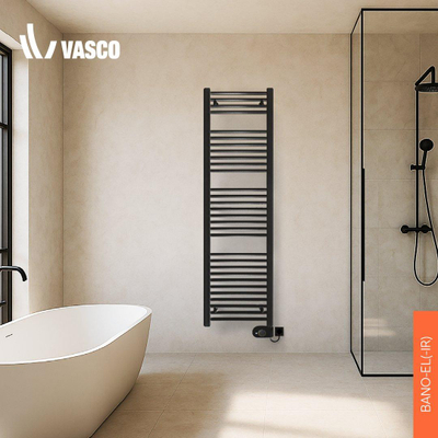 Radiateur électrique Rosani Avant Pro - 120x50cm - 500watt - noir mat