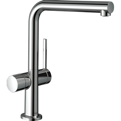 Hansgrohe Talis M51 Robinet de cuisine 1 trou 270 1jet avec robinet d'arrêt pour lave-vaisselle chrome