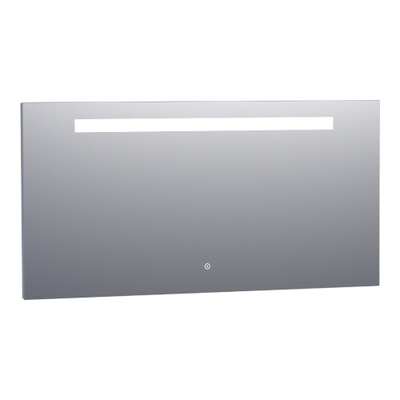 BRAUER Garnet spiegel – 140x70 cm – directe LED boven – Aluminium