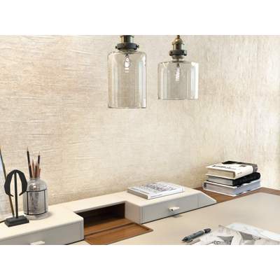 Baldocer Ceramica Code carrelage mural - 40x120cm - Rectangulaire - 11mm - rectifié - aspect béton - Tesla sable