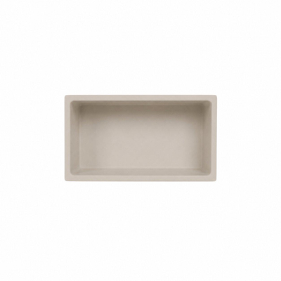 FugaFlow Eccelente Acces Niche Encastrée - 30x15x10cm - solid surface - beige mat