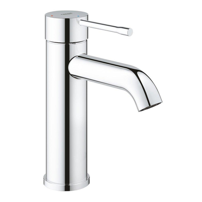 GROHE Essence Robinet de lavabo sur plage - saillie 11,6 cm - taille S - vidage push-open - chrome