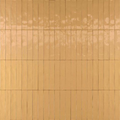 Marazzi Luz Vloer- en wandtegel - 5X30cm - 10mm - Rechthoek - Giallo Glans