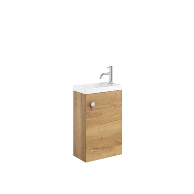 Crosswater Alo Meuble bas de salle de bains - 40x22cm - chêne Windsor
