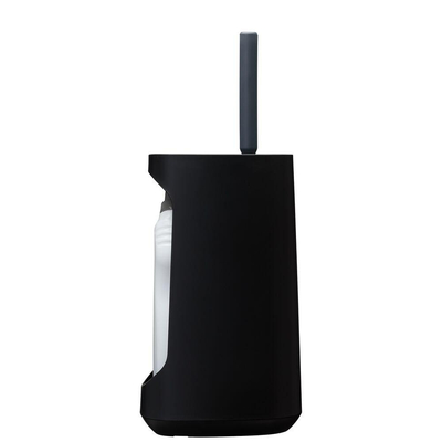 Tiger Tess Porte-balai avec fonction de rangement autoportant et brosse Swoop® flexible Noir anthracite