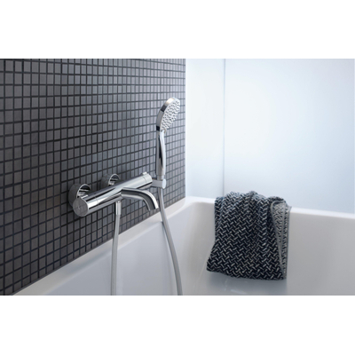 Duravit C.1 Badthermostaat - opbouw - 338x190x68mm - hoogglans chroom