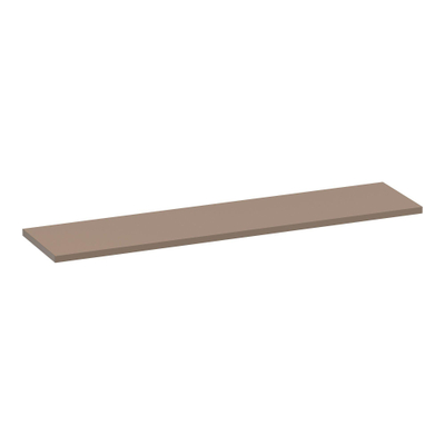 BRAUER Ocean Medium topblad - 200x46x4cm - mat mokka