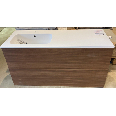 Royal plaza Intent onderkast 120x45x59cm 2 lades walnoot walnoot OUTLETSTORE