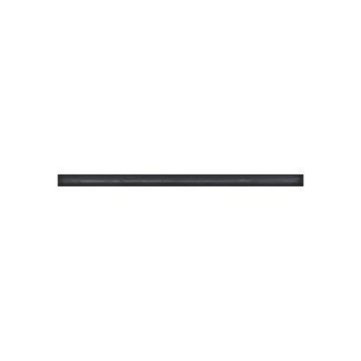 Terravito Alrivo Round wandtegel - 1.5x30cm - 8mm - Rechthoek - Black Glans