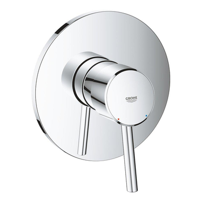 GROHE Concetto Partie de finition pour robinet de douche encastrable sans inverseur Chrome