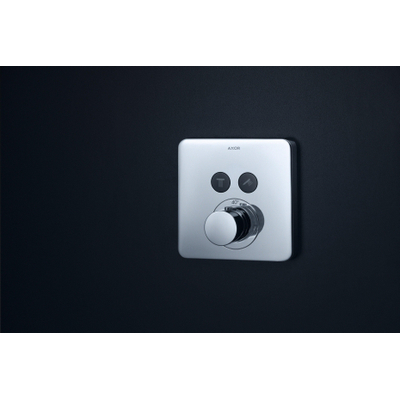 AXOR Showerselect garniture de finition thermostatique avec robinet d'arrêt pour 2 fonctions chrome