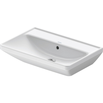 Duravit D-Neo lavabo 65x44x17cm 1 trou de robinet rectangulaire Céramique Blanc