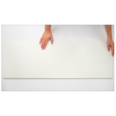 Kerabo carreau de mur blanc 33,3x100 matt cm rectifié vintage matt white