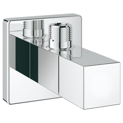 Grohe Eurocube Hoekstopkraan - 1/2 inch - chroom